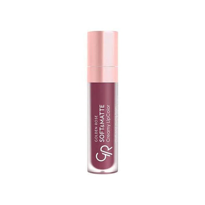 Golden Rose Creamy Lip Color - Soft &amp; Matte Finish, Long-Lasting Moisturizing Lip Product