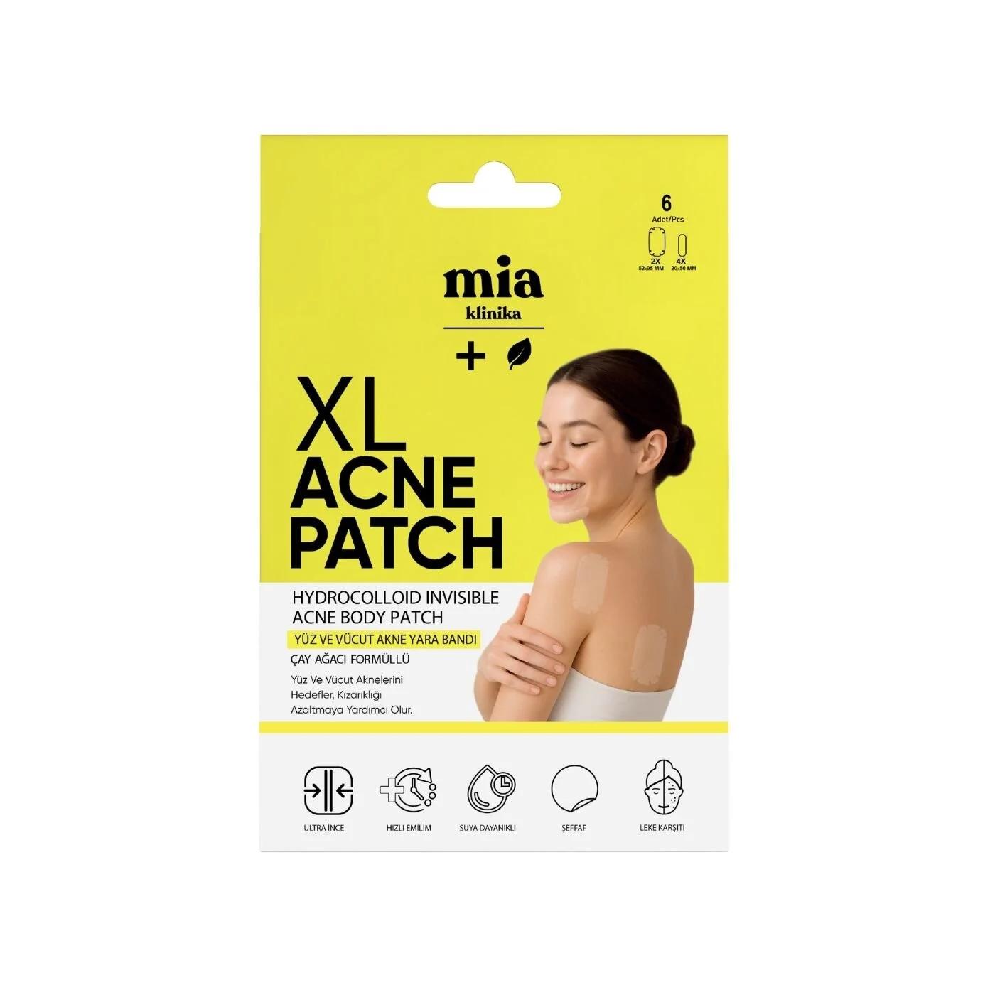 Mia Klinika XL Face &amp; Body Blemish Patches for Breakouts 6-Pack