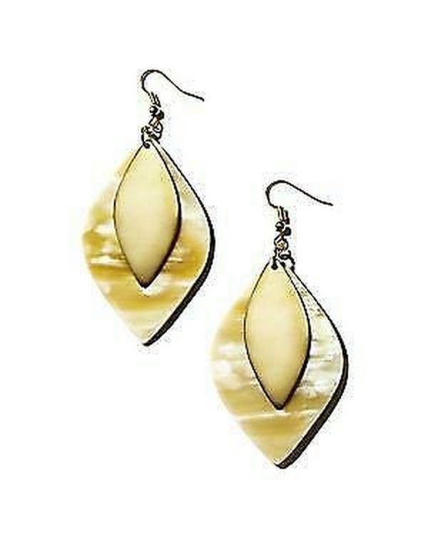Tribe &amp; Glory Brass-Accent Stacked Drop Earrings