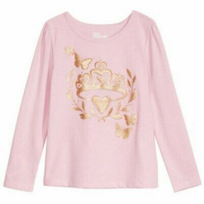 Epic Threads Toddler Girls Butterfly Tiara T-Shirt, Size 2T