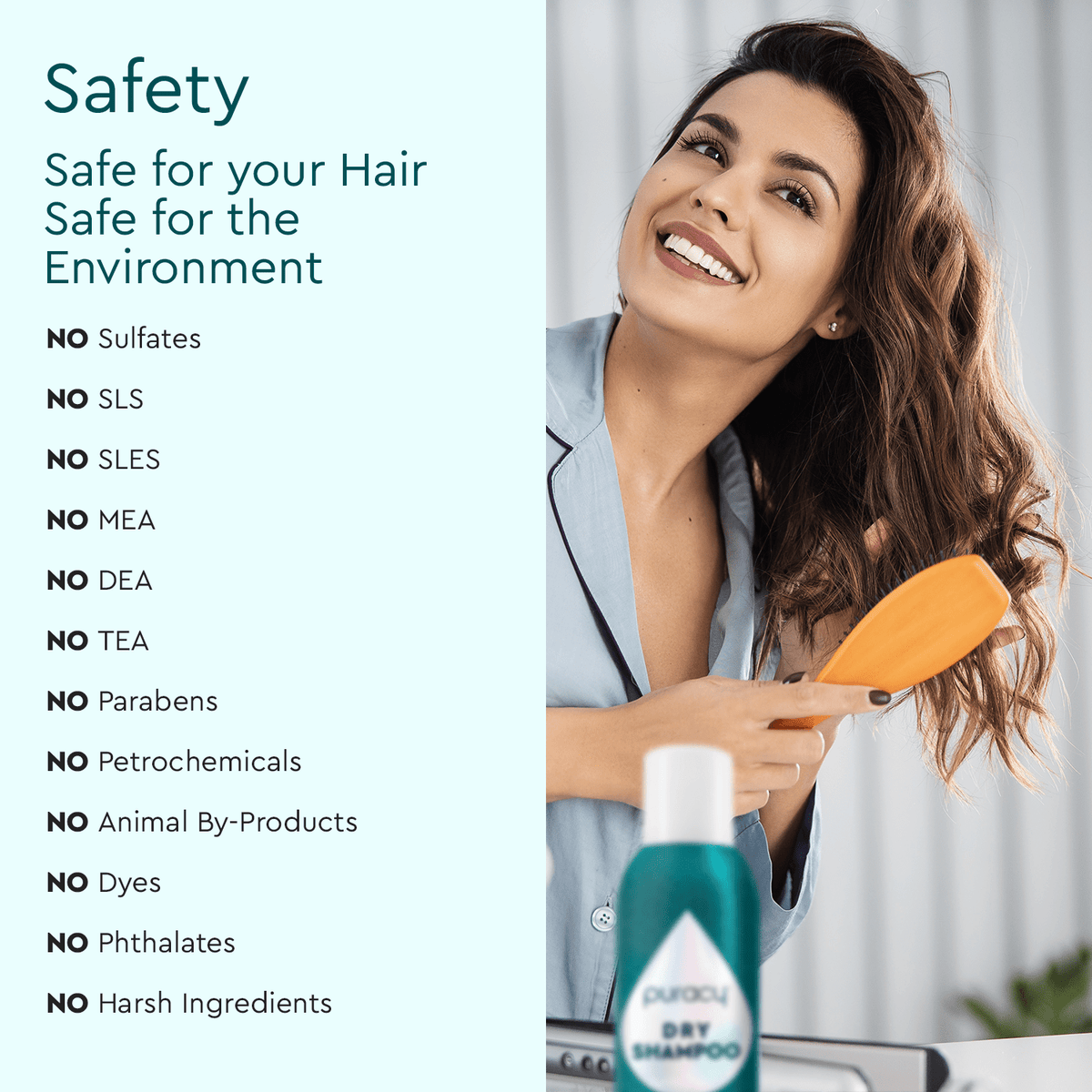 Dry Shampoo (Benzene &amp; Silicone-Free, Color-Safe)