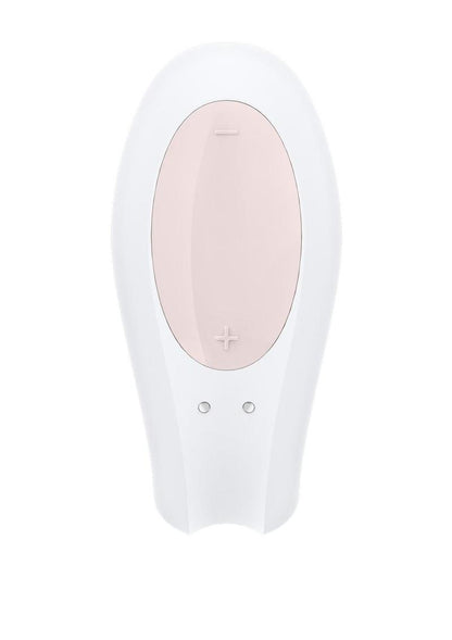 Satisfyer Double Joy Rechargeable Silicone Bluetooth Partner Vibrator