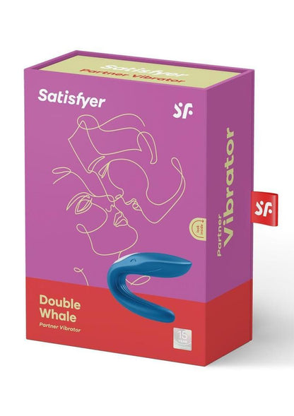 Satisfyer Double Whale Partner Couples Vibrator for Shared Pleasure