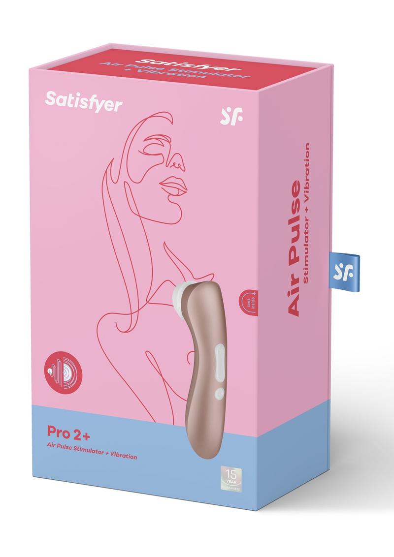 Satisfyer Pro 2+ Air Pulse Stimulator Clitoral Vibrator