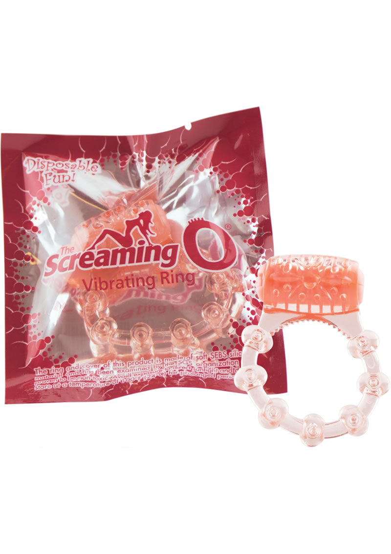 The Screaming O Disposable Single-Use Pleasure Vibrating Ring