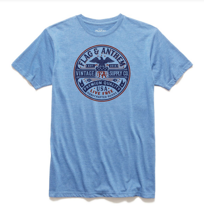 F&amp;A Vintage Supply SS Graphic Tee