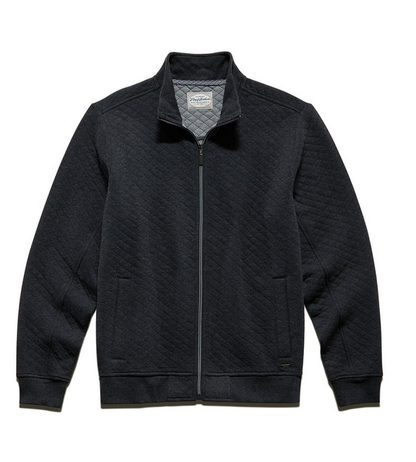 Alloway Quilted Full Zip Jacket - Charcoal