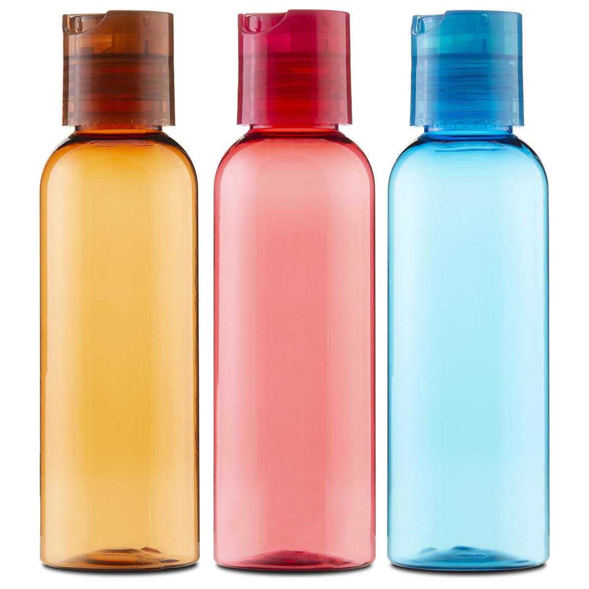Eklips 3-Piece Travel Kit - Leak-Proof Toiletry Containers for Personal Care