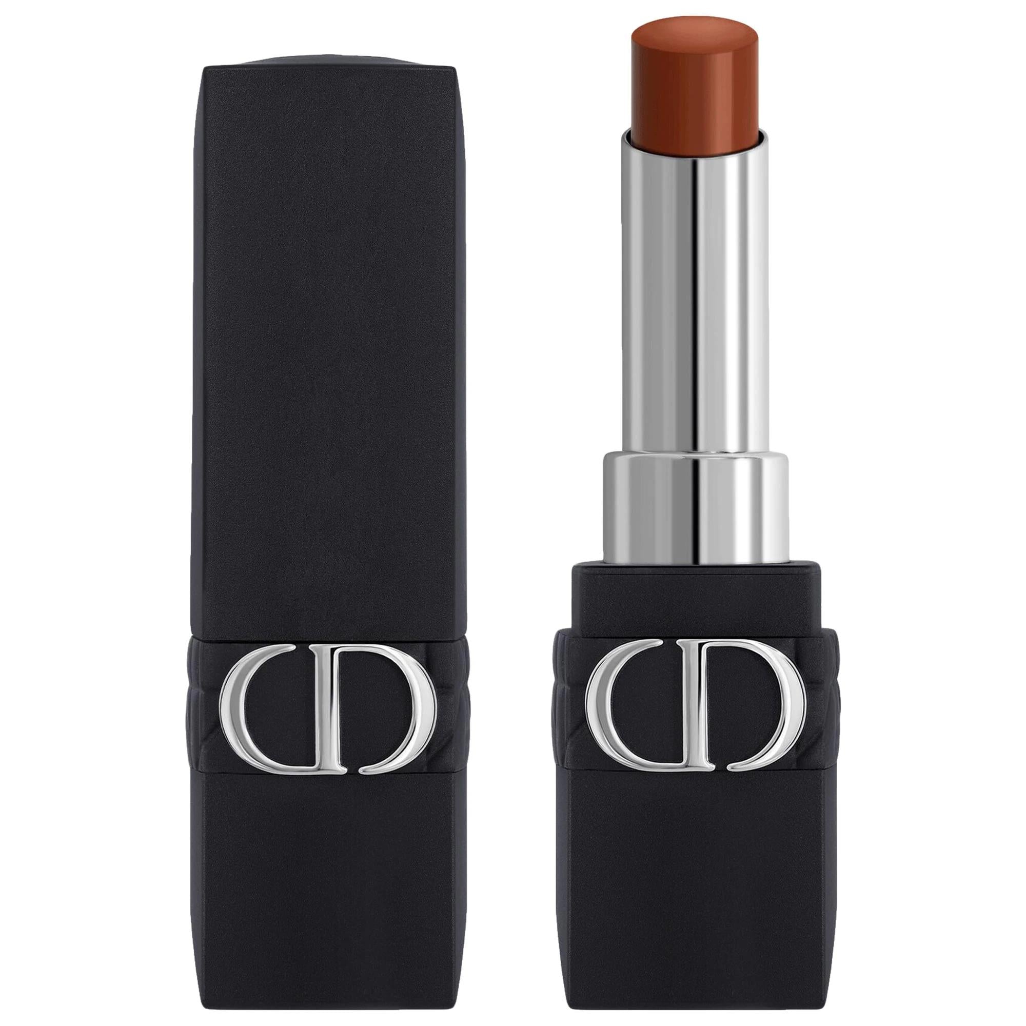 Dior Rouge Forever Transfer-Proof Lipstick: 16H Couture Matte Color, Hydrating Red Peony Formula - Long-Lasting &amp; Smudge-Proof