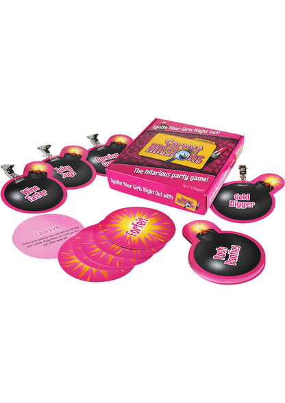 Secret Missions Girls Night Out Game