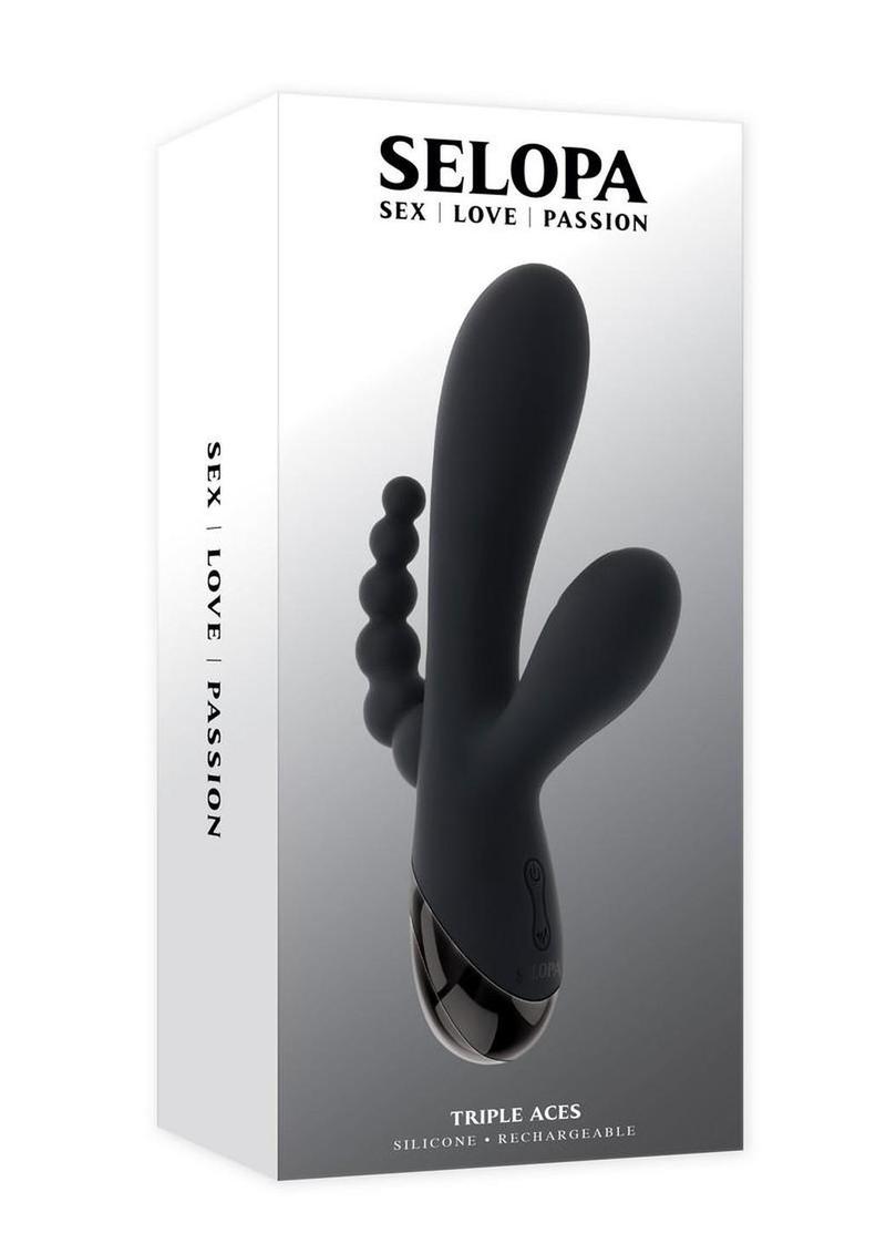 Selopa Triple Aces Silicone Vibrator