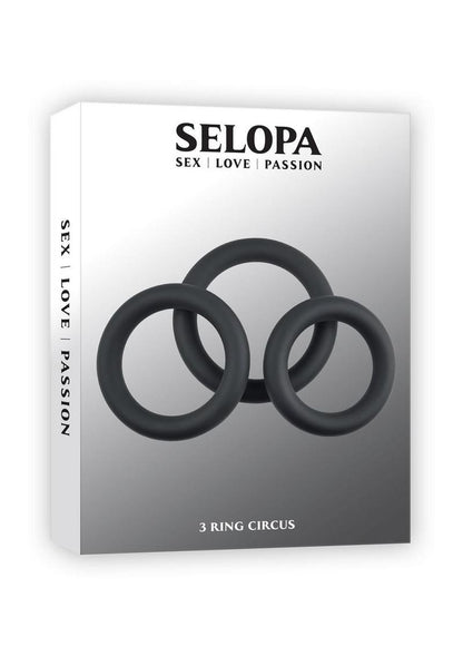 Selopa Circus Silicone Cock Ring Set