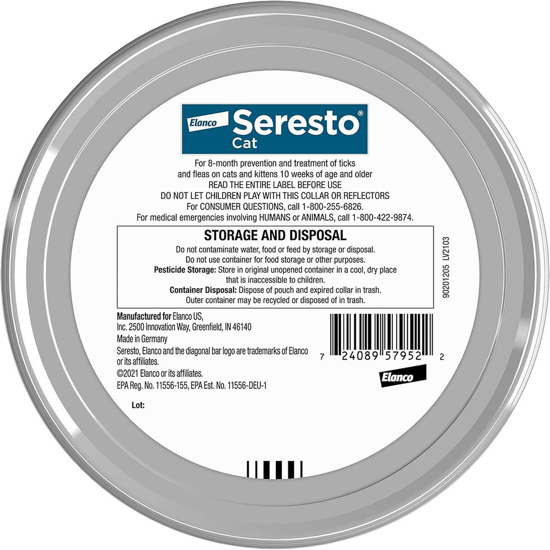 Seresto Flea &amp; Tick Collar for Cats