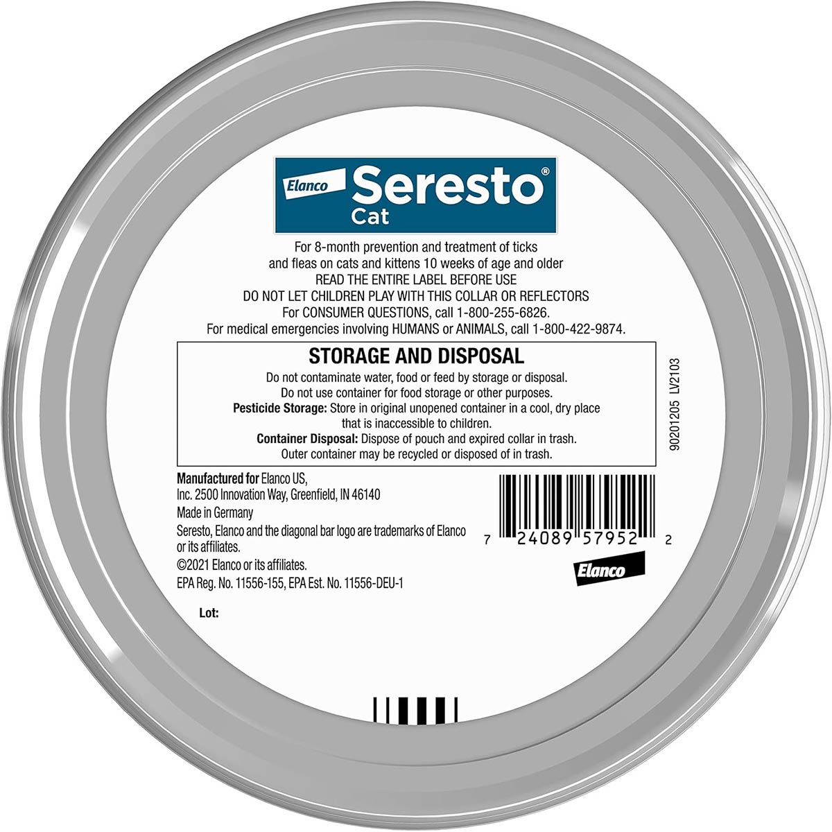 Seresto Flea &amp; Tick Collar for Cats