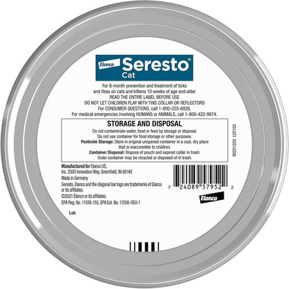 Seresto Flea &amp; Tick Collar for Cats