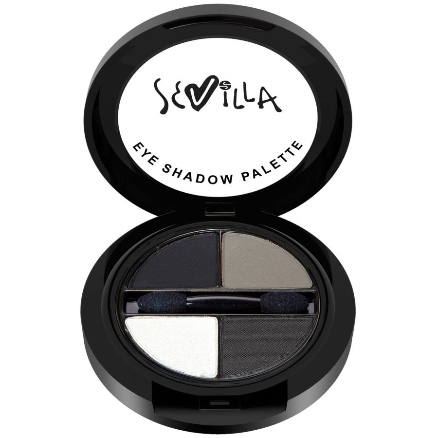 Sevilla Eye Shadow Quatro 407 Black Eyeshadow Palette
