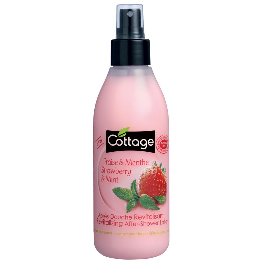 Cottage Strawberry &amp; Mint After Shower Lotion for Refreshing Moisture
