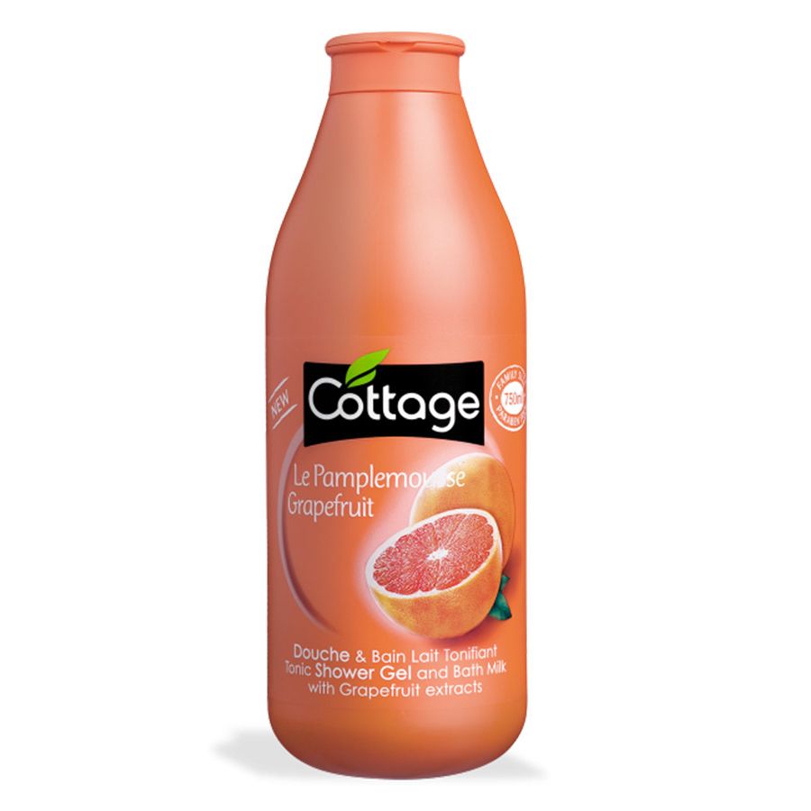 Cottage Grapefruit Shower Gel &amp; Bath Milk 750ml