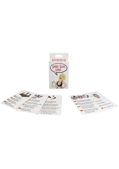 Sexy Slut Says.. The Ultimate Naughty Card Game for Couples