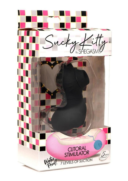 SheGasm Sucky Kitty Rechargeable Silicone Clitoral Stimulator