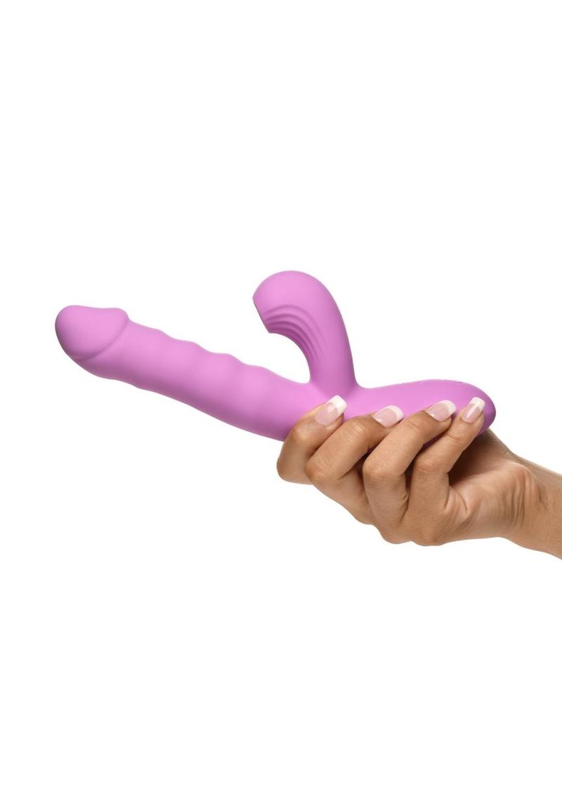 SheGasm Thrust Wave Thrusting Rabbit Vibrator