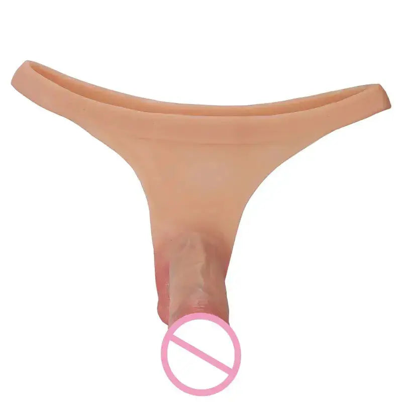Silicone Double Penis Dildo Wearing Pants Dick Realistic Penis Toy for Lesbian Couple Strap on Masturbator Adult Sex Toys by Dropshipman
