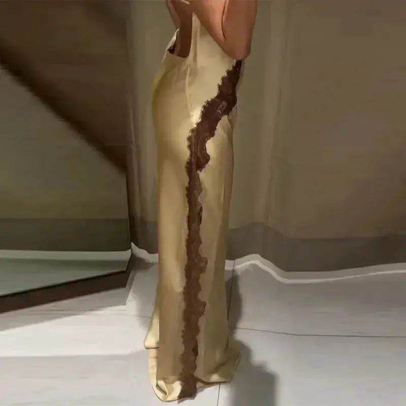 Sexy Lace Patchwork Women&