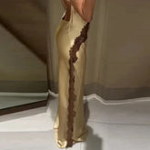 Sexy Lace Patchwork Women&