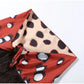 Fashion Leopard Fringed Patchwork Women&