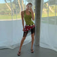 Fashion Leopard Fringed Patchwork Women&