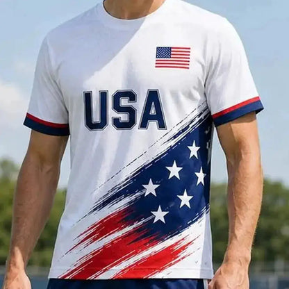 2026 USA Soccer Jersey Football Kit Soccer Fan Gifts Summer Sports Quick-Dry Men&