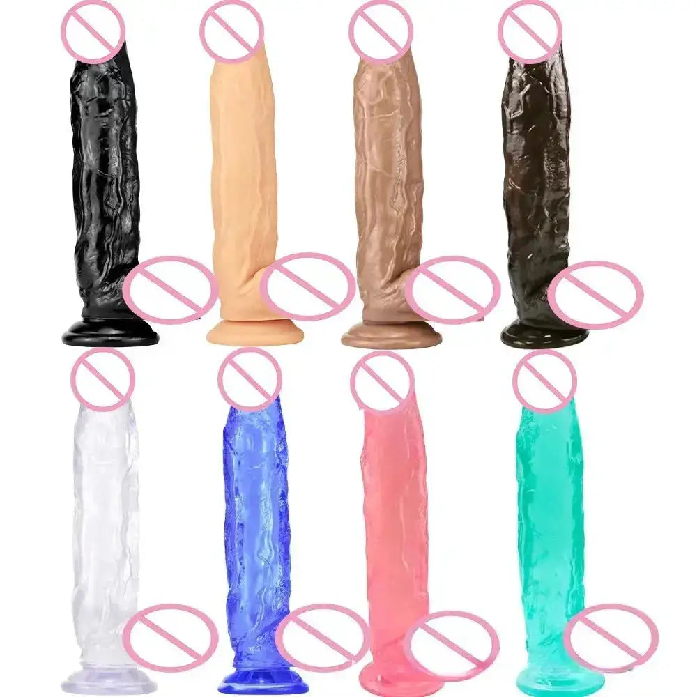 Extra-Large Realistic Dildo – Thick & Long Lifelike Artificial Penis for Women’s Pleasure & Solo Play by Dropshipman