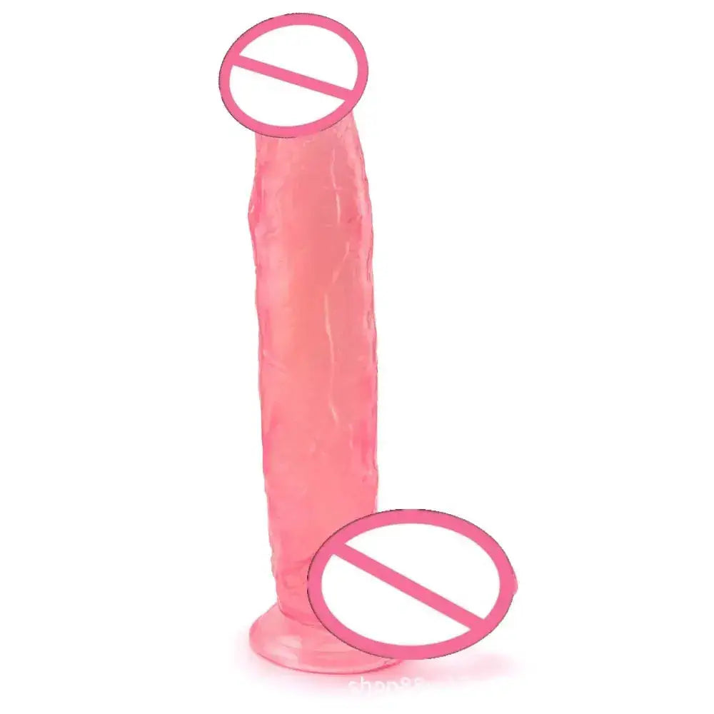Extra-Large Realistic Dildo – Thick & Long Lifelike Artificial Penis for Women’s Pleasure & Solo Play by Dropshipman