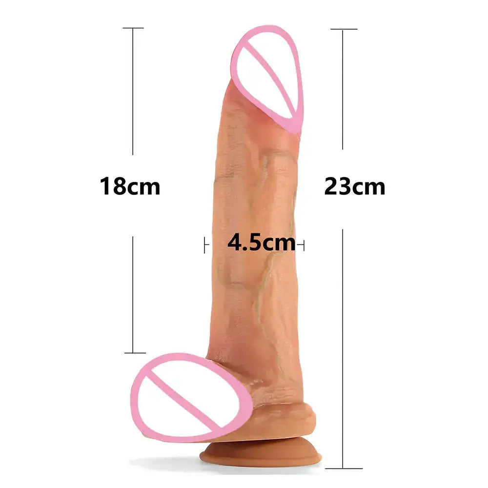 Huge Dildo Realistic Silicone Big Penis Flexible Dick Suction Cup Vaginal Masturbator G-spot Stimulator Anal Sex Toys For Women by Dropshipman