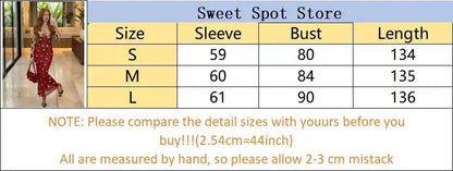 Women Two Tone Dot Print Long Sleeve Split Midi Dress Y2K Deep V Drawstring Slim Mermaid Skirt 2026 Street Club Party Outfit by Dropshipman