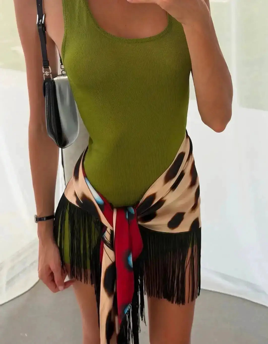 Women Two Tone Dot Print Long Sleeve Split Midi Dress Y2K Deep V Drawstring Slim Mermaid Skirt 2026 Street Club Party Outfit by Dropshipman