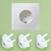 White Electrical Safety Socket Protective Cover Baby Care Safe Guard Protection Children Anti Electric Shock Rotate Protectors SHOPEZRA L.L.C.