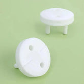 White Electrical Safety Socket Protective Cover Baby Care Safe Guard Protection Children Anti Electric Shock Rotate Protectors SHOPEZRA L.L.C.