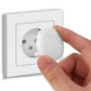 White Electrical Safety Socket Protective Cover Baby Care Safe Guard Protection Children Anti Electric Shock Rotate Protectors SHOPEZRA L.L.C.