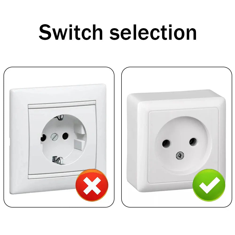 White Electrical Safety Socket Protective Cover Baby Care Safe Guard Protection Children Anti Electric Shock Rotate Protectors SHOPEZRA L.L.C.