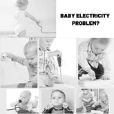 White Electrical Safety Socket Protective Cover Baby Care Safe Guard Protection Children Anti Electric Shock Rotate Protectors SHOPEZRA L.L.C.