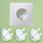 White Electrical Safety Socket Protective Cover Baby Care Safe Guard Protection Children Anti Electric Shock Rotate Protectors SHOPEZRA L.L.C.