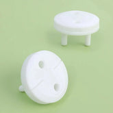 White Electrical Safety Socket Protective Cover Baby Care Safe Guard Protection Children Anti Electric Shock Rotate Protectors SHOPEZRA L.L.C.