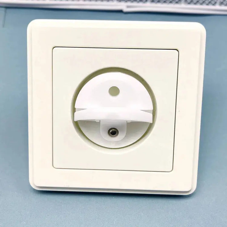 White Electrical Safety Socket Protective Cover Baby Care Safe Guard Protection Children Anti Electric Shock Rotate Protectors SHOPEZRA L.L.C.