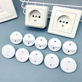 White Electrical Safety Socket Protective Cover Baby Care Safe Guard Protection Children Anti Electric Shock Rotate Protectors SHOPEZRA L.L.C.