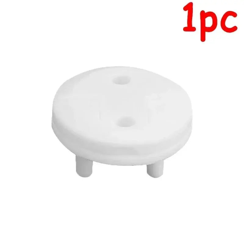 White Electrical Safety Socket Protective Cover Baby Care Safe Guard Protection Children Anti Electric Shock Rotate Protectors SHOPEZRA L.L.C.