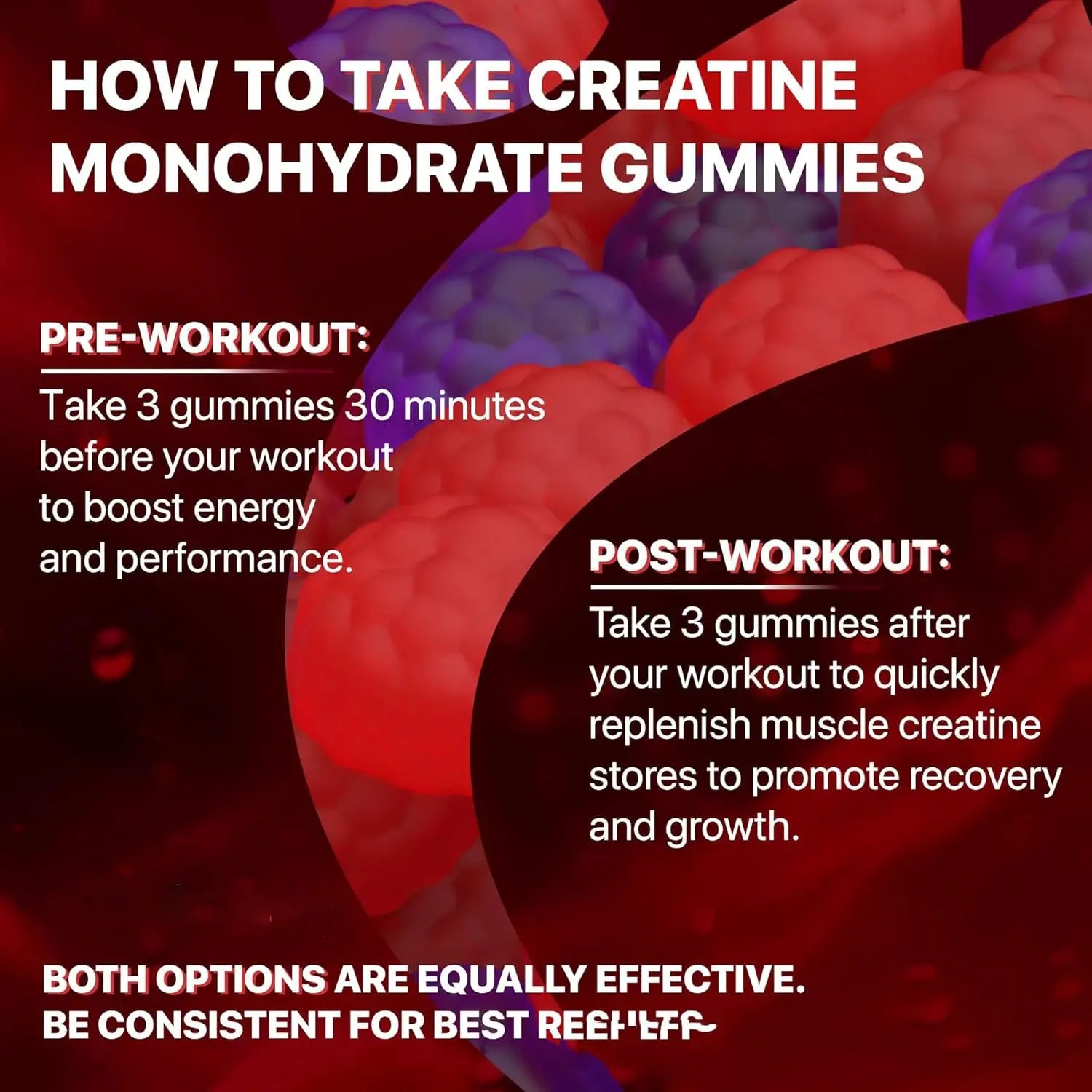 Bottle of SHOPEZRA L.L.C. Muscle Boost Gummies with 120 pieces, showing colorful berry-flavored gummy supplements.