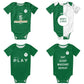 Maccabi MHFC Haifa Green Apes Baby Bodysuit Unisex Shirt Newborn Onesie Boy Girl Undershirt Outfit Baby Romper SHOPEZRA L.L.C.