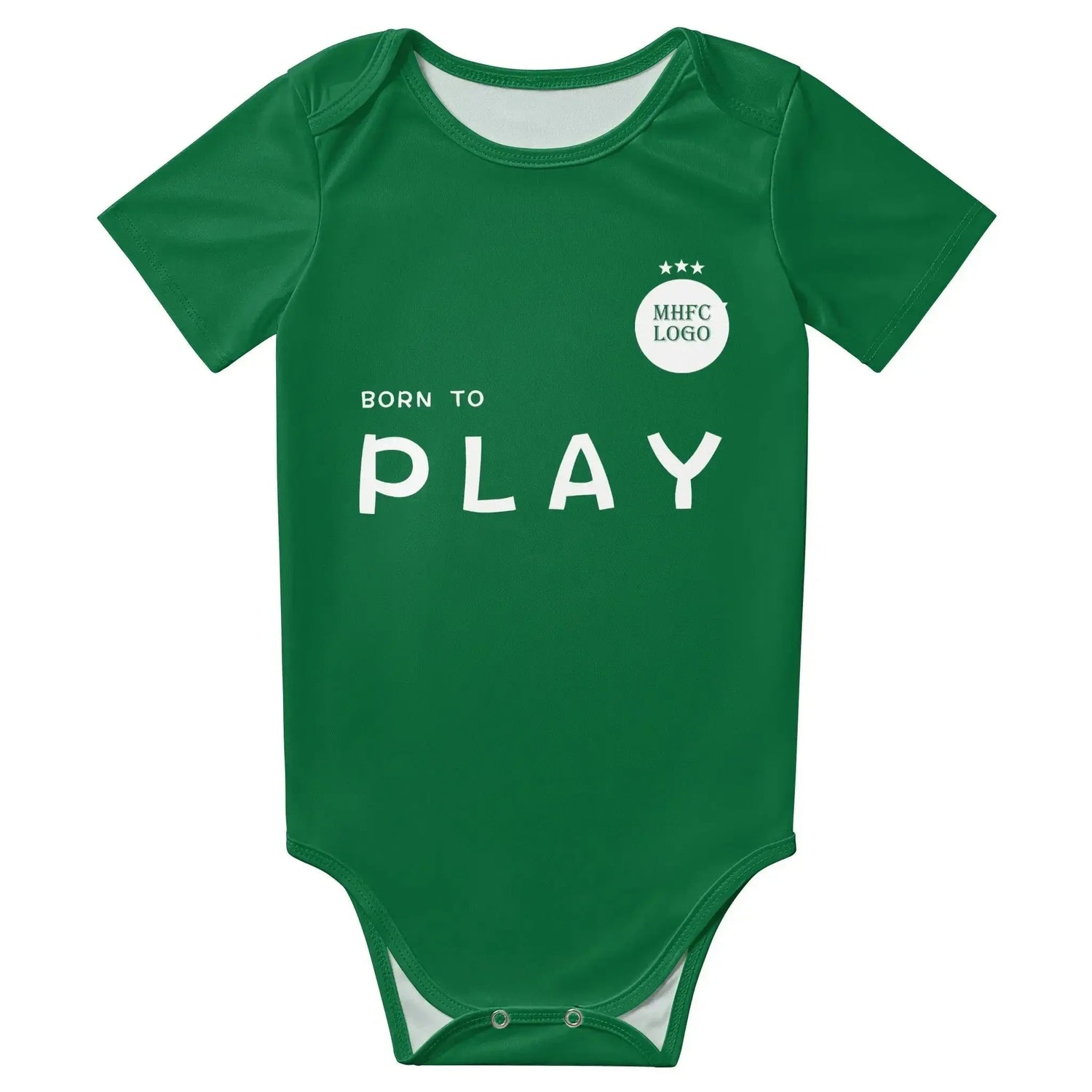 Maccabi MHFC Haifa Green Apes Baby Bodysuit Unisex Shirt Newborn Onesie Boy Girl Undershirt Outfit Baby Romper SHOPEZRA L.L.C.