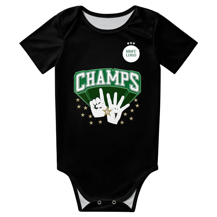 Maccabi MHFC Haifa Green Apes Baby Bodysuit Unisex Shirt Newborn Onesie Boy Girl Undershirt Outfit Baby Romper SHOPEZRA L.L.C.